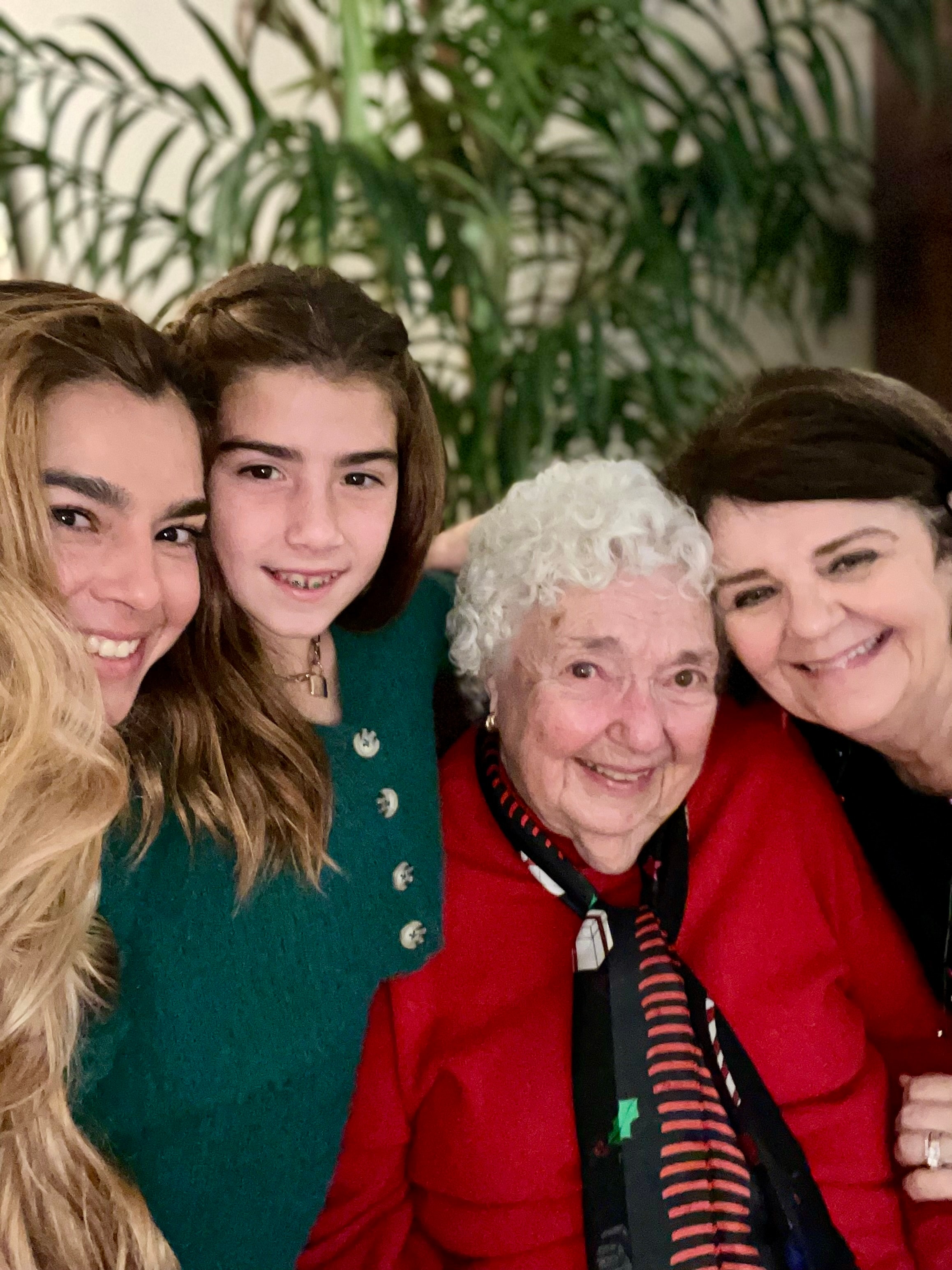 Multi-generation family together